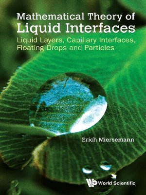 cover image of Mathematical Theory of Liquid Interfaces